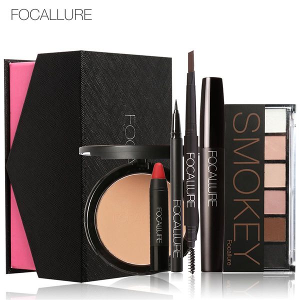

wholesale- cosmetics makeup sets make up cosmetics gift 6pcs daily use set tool kit makeup gift