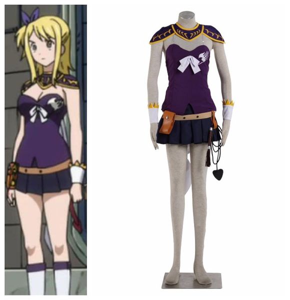 

fairy tail lucy heartphilia cosplay outfit costume, Black