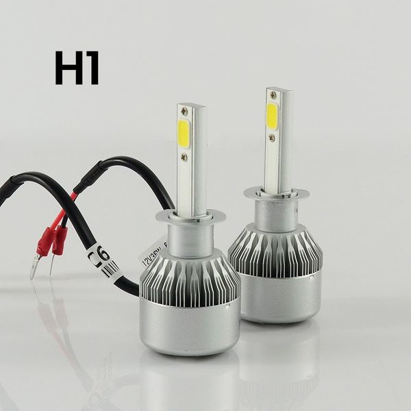 

1 компл. 72w 7600lm cob chip c6 светодиодная фара h1 h3 h4 h7 h8 h9 h11 9005 9006 9012 автомобильная светодиодная лампа