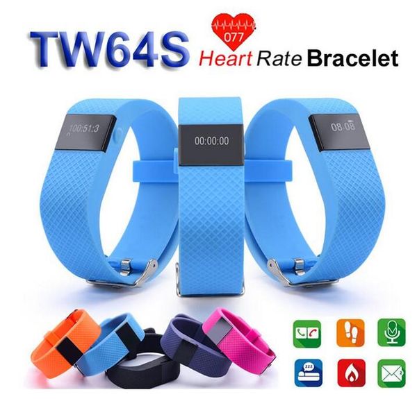 

waterproof wristband jw86 tw64s heart rate monitor pulse tracker for ios android fitness activity tracker band upgraded tw64