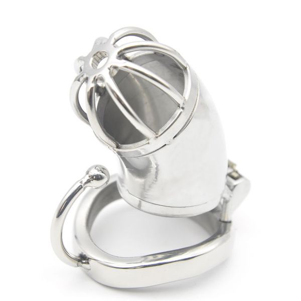 

chastity steel male #r59 ring stainless with base large cage arc devices khltc