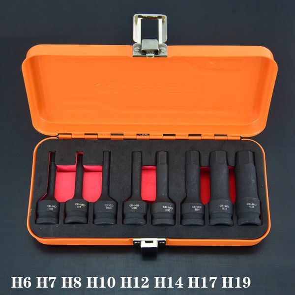 

пневматический ключ стрейч шестигранной разъем 12,5 мм хром молибденового сплава стали инструмент ветер пистолет рукав голова гнездо воздуха