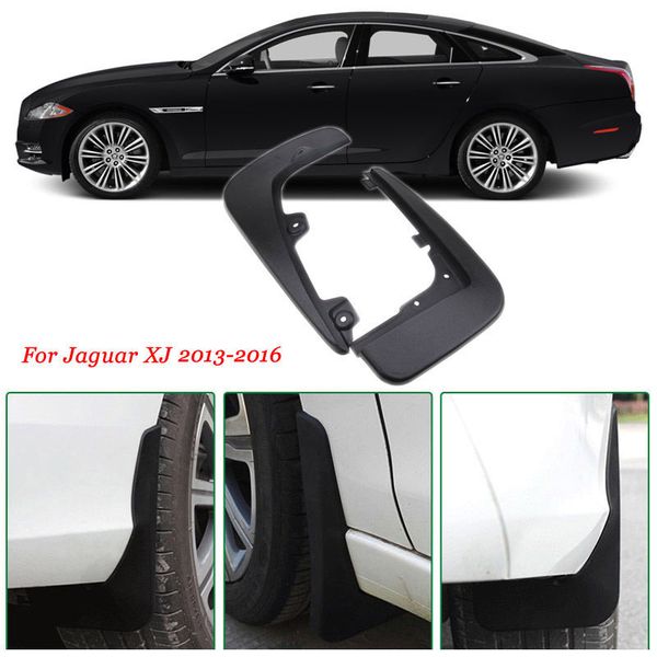 

brand new 4pcs abs mud flaps splash guards car fender mudguard for jaguar xj 2013-2016