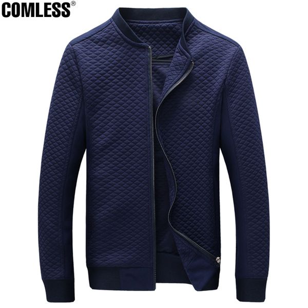 

wholesale- 2016 new fashion brand jacket men clothes baseball collar trend slim fit high-quality casual mens jackets and coats 5xl, Black;brown