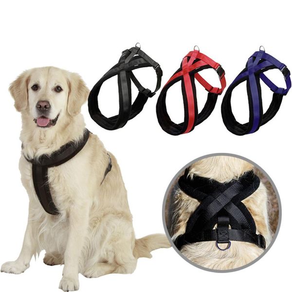 2019 Soft Comfort Padded Large Dog Harness Large Dog Walking