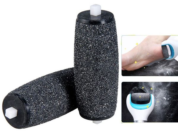 

electric foot care machine 5x pair foot care tool heads pedi hard skin remover refills replacement rollers perfect fit for scholls