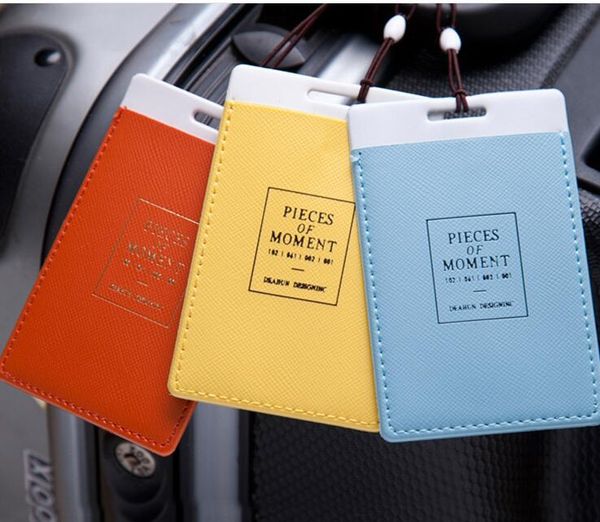 

новый дизайн самолета самолет кожаная багажная бирка дорожная бумага чемодан идентификационная бирка пакетная упаковка этикетки обертка легк