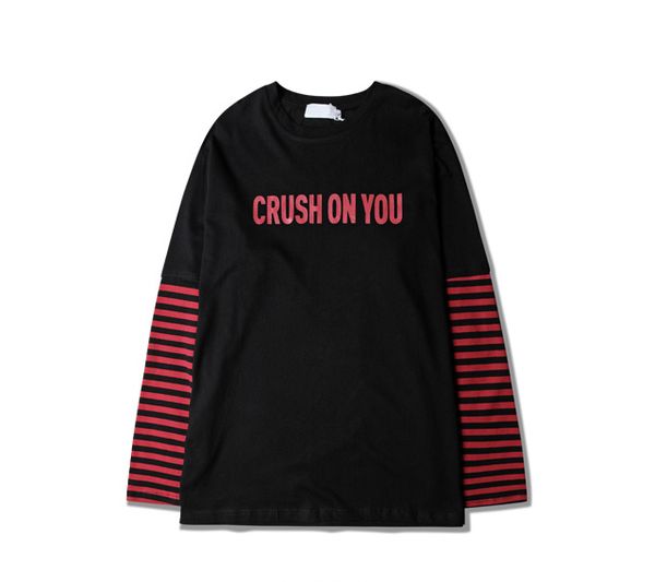 maglia a righe bianche e nere uomo