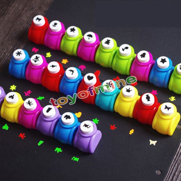 

wholesale- mini scrapbook punches handmade cutter card craft calico printing flower paper craft punch hole puncher shape diy tool