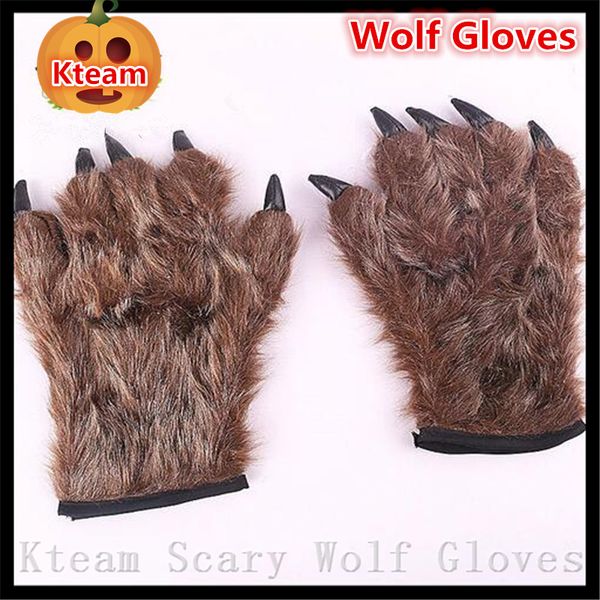 

wholesale-selling party cosplay creepy wolf gloves/christmas costume theater prop novelty latex rubber super horror wolf gloves toys