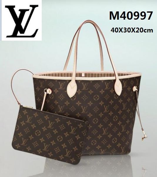 

( 26 style for pick ) Wholesale and retail !!! shoulder tote bags with a small wallet M40997 brown letter