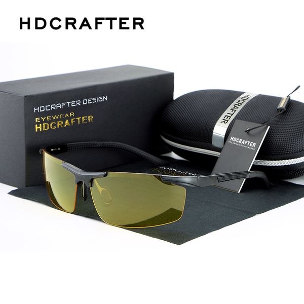 

wholesale-night male night vision glasses professional glasses men's sunglasses driving sun glasses, White;black