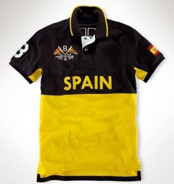 

2016 лето Поло парусная команда гонки BR может GER ITA Испания страна бренд мужчины с ко