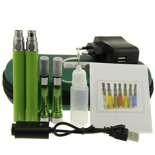 

eGo CE5 Starter Kit eGo Zipper Case Kit Double electronic cigarettes 2 CE5 atomizter with 2 eGo T batteries