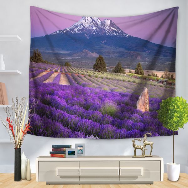 Grosshandel Lavendel Muster Meditation Batik Hippie Zeichen