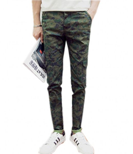 

wholesale-men's wear jeans &gt; &gt; 2016 foot men jeans camouflage trousers overalls slacks, Blue