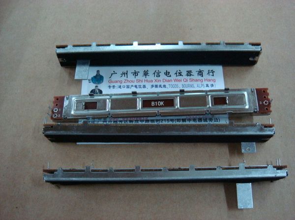 

белла]soundcraft live4 серии 100 однотактный фейдер потенциометр sc-100n b10k--10 шт. / лот