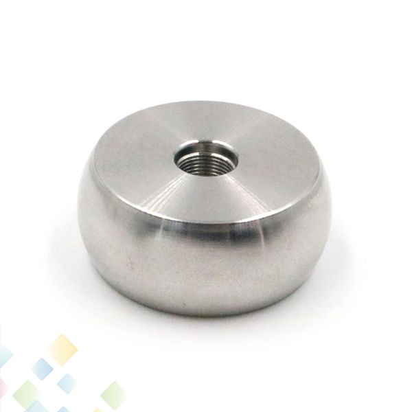 

Stainless Steel Base Metal Holder Clearomizer Base Atomizer Stand Suit for 510 Atomiers Chess shape E Cig Accessories DHL Free