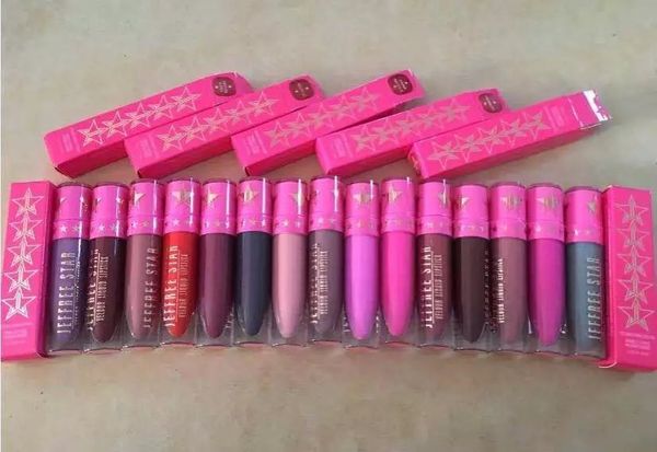 

Free Shipping Makeup NEW JE VELOUR LIQUID LIPSTICK MATTE OPAQUE NEW IN BOX 15 color 5.6ML