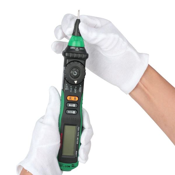 Freeshipping berührungsloser Stift-Digitalmultimeter Berührungsloser Wechselspannungsdetektor Auto-Ranging-Testclip