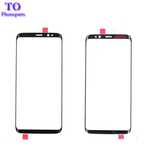 

20pc for am ung galaxy 8 g950 8 plu g955 front creen outer gla len panel gla repair replacement black