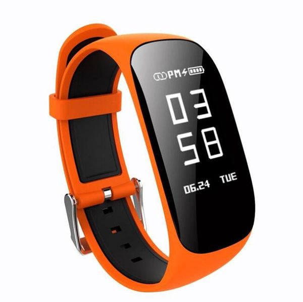 

Newest Z17 HR Bluetooth Smart Bracelet Smartband Heart Rate Monitor Multi Sports Cardio Fitness Guided Breathing Tracker