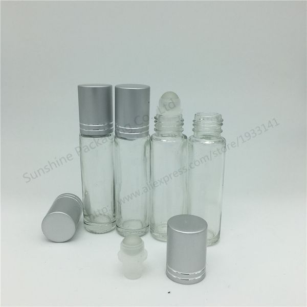 

200 x 10ml roll on perfume bottle 10 ml clear e ential oil roll on bottle mall perfume bottle