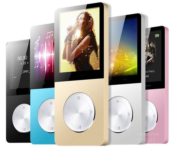 Metal MP3 MP4 Oynatıcı 4 GB/8 GB/16 GB İnce Spor MP4 Oyun Lcd Flaş Hifi Mini Müzik Video Oynatıcı FM Radyo TF Kaydedici