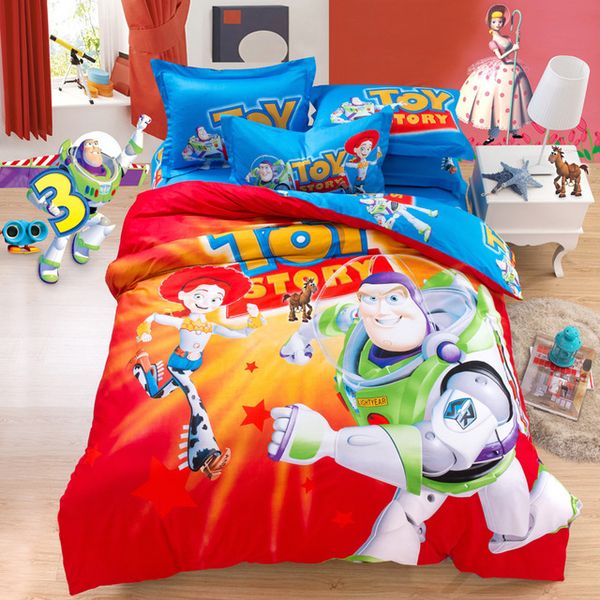 Wholesale Cartoon Kids Bedding Set Twin Queen King Size Comforter