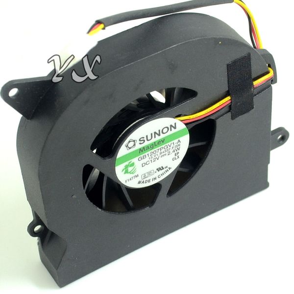 Spedizione gratuita per SUNON GB1207PGV1-A, 13.V1.B4337.F.GN Ventola per laptop server DC 12V 2.4W a 3 fili a 3 pin