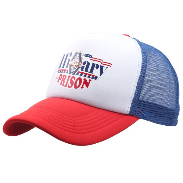 

Trump Trucker Hat Snapbacks Hiary Тюрьма Письмо Печати Изогнутая Бейсболка Для Мужчин И Женщин Л