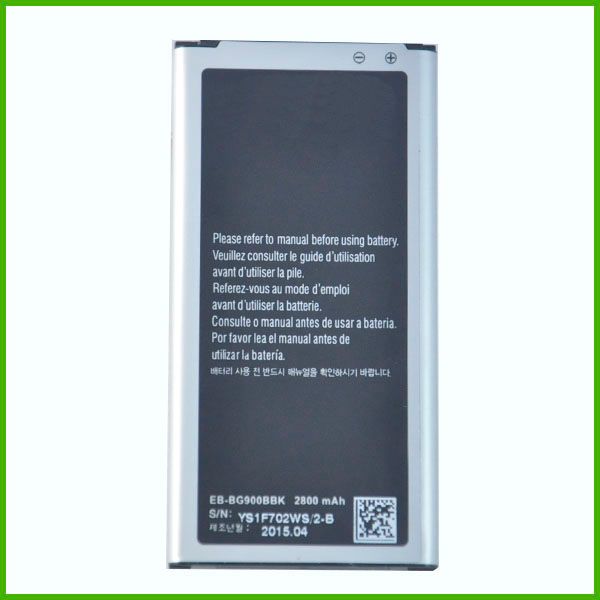 

battery power cell phone accessories 2800 mah battery for samsung s5 eb-bg900bk battery