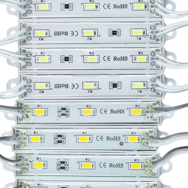 

светодиодный модуль, водонепроницаемый сверхяркий smd5630 светодиодный модуль, холодный белый / теплый белый / красный / желтый / синий / зе