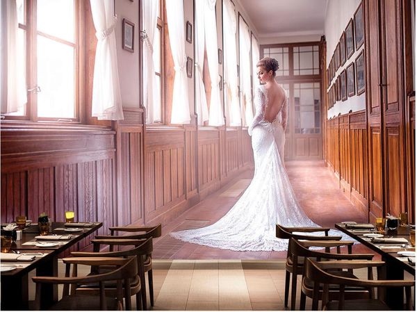 

3d stereo space wedding beauty studio background wall mural 3d wallpaper 3d wall papers for tv backdrop