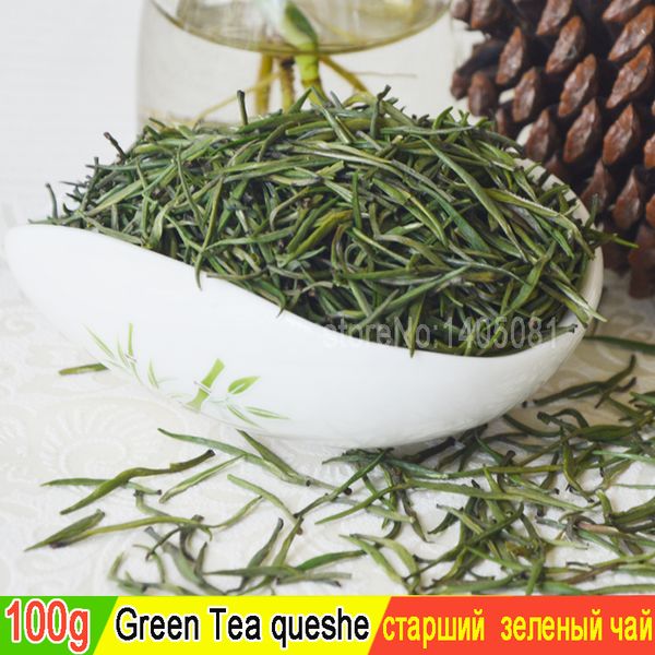

2019 высокое качество зеленого чая Mingqian жареный кеше Maojian чай 100 грамм зеленого здор