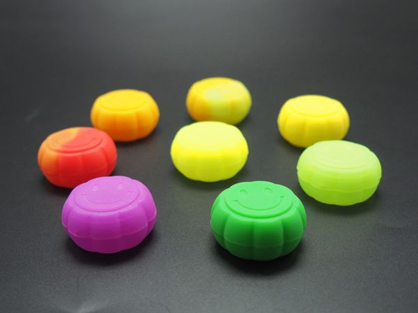 Recipiente de silicone de 6 ml Alimentos antiaderentes Slick Fumbo Concentrate Jar fácil de limpar