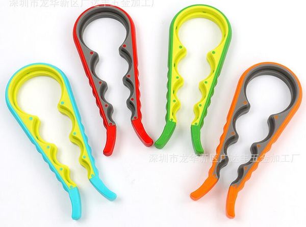 

4 в 1 удобный противоскользящая крышка может винт открывалка для поп/бутылки пива банку открывалка кухня твист инструмент