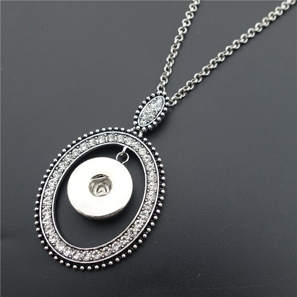 

50 см Длинные Цепи Старинные Кристалл Rhinestone Овальные Кусочки Нуса Металл Имбирь 18