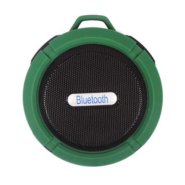 

100pcs c6 bluetooth speaker portable suction cup stereo fashion wireless waterproof hook up handsmini audio speaker with mic