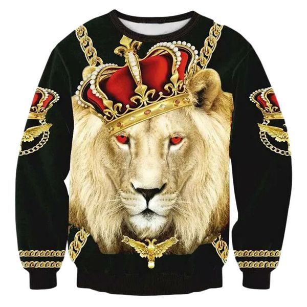 

wholesale- 2016 new fashion men 3d hoodies hip hop printed sweatshirt men's hoody tracksuit moleton masculino, Black