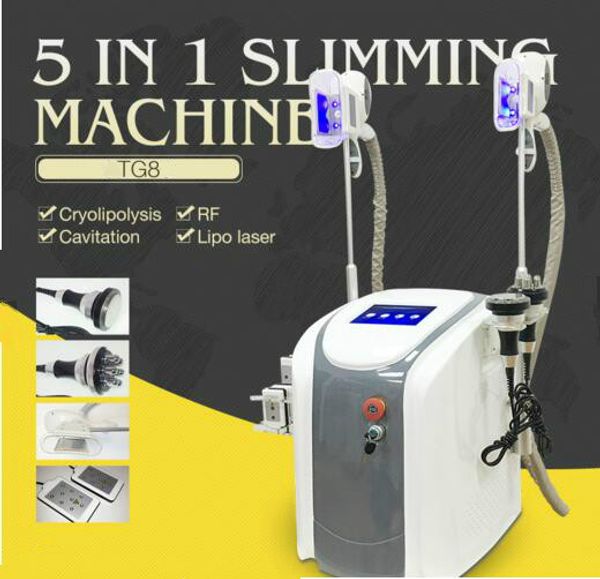 

2018 cryother тучная машина замораживания кавитация ультразвук rf уменьшая машину velashape lipo лазер 2 ручки cryo работают совместно