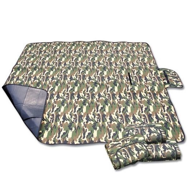 Outdoor Portable Camping Mat Camouflage Sleeping Pad Beach Mats