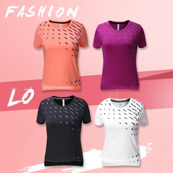 

popular summer tight-fitting coordinates fast dry run cotta t-shirt sport suit arder, White;black