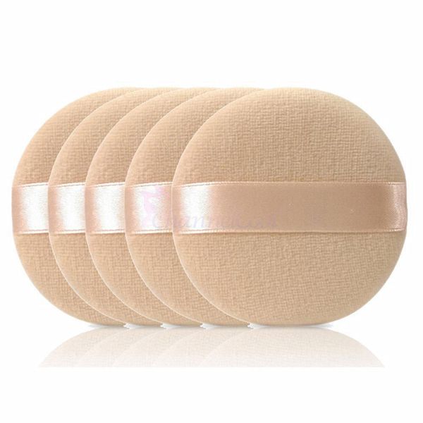 

wholesale- 5pcs woman facial soft cotton sponge powder puff pads face foundation makeup cosmetic tool face beauty nb438