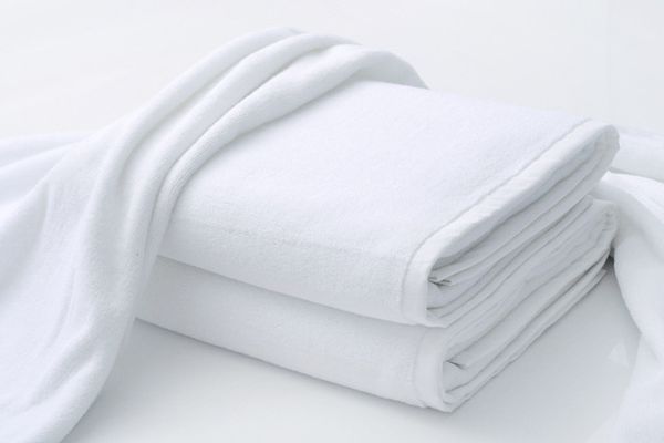 Acheter Luxe Grand Coton Blanc Serviette De Bain Hôtel Spa Beauté Massage Des Pieds Sauna Serviette Sèche Serviette Bain Livraison Gratuite De 1229