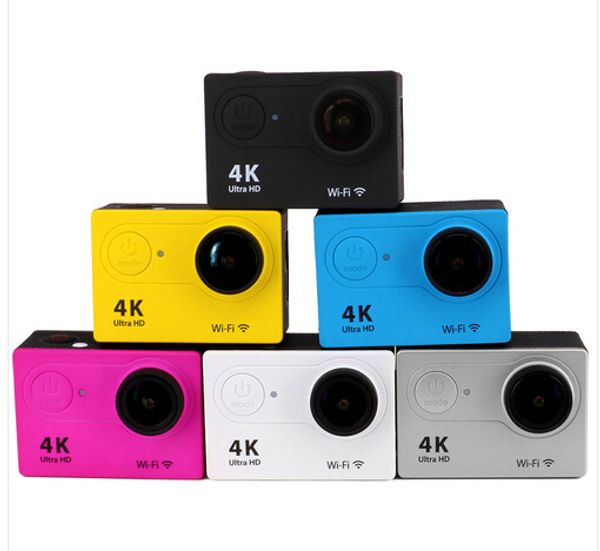 

ultra full hd upgrated 4k h9r wifi action cameras 2.4g remote control 1080p 2" lcd sports video camera camcorders