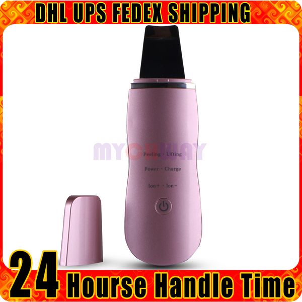 

Rechargeable ion ultra onic kin crubber deep clean ing acne treatment wrinkle pot remover beauty machine for home