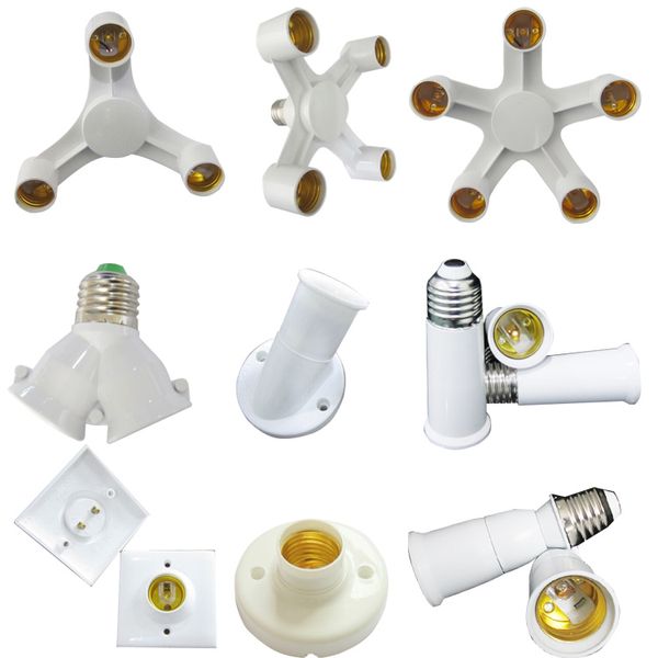 E27 Lâmpados de lâmpada soquetes para lâmpadas de mesa com grampo e 6 pés de 180 cm de plugue com o interruptor LED LUZES DE TABELA LED LUZES