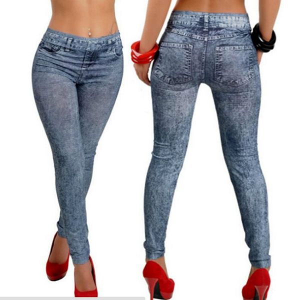 

Women Leggings Jeans European American Plus Size Painted Snowflake Printing Bottoming Pantyhose Trousers for Women Free Shipping