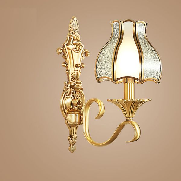 

luxury ls clubs lamp houses residential restaurants pure copper wall light leisure center tea room commercial exhibition hall wall lamps